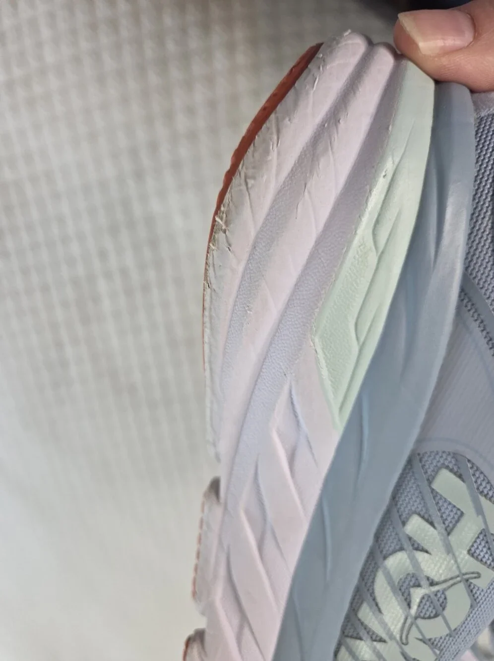 Hoka One One Bondi 7 Women's Size 7 Light Blue Sneakers Running Athletic Shoes - Picture 15 of 15